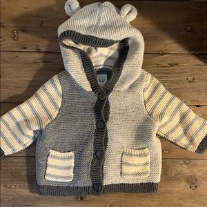 Gap sweater knit hoodie